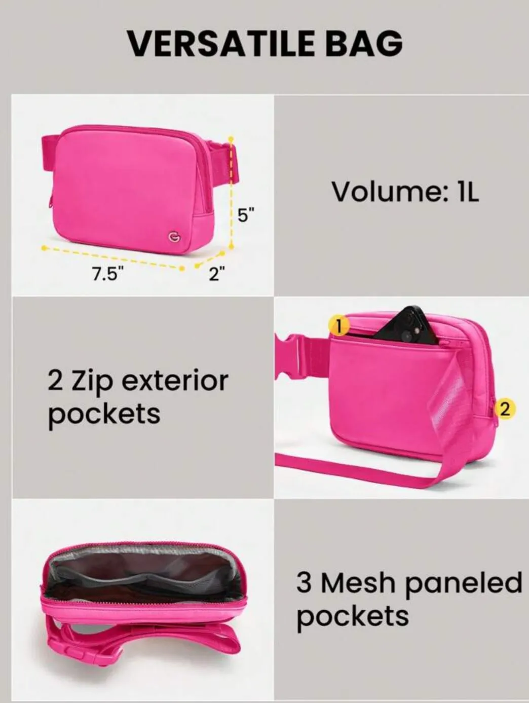 Ladies Sling Body, Bum Bag
