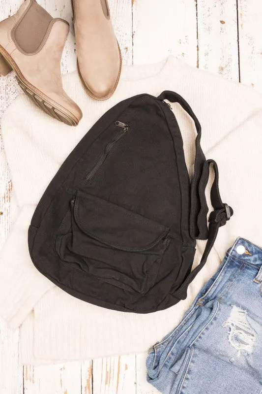 Laguna Oversized Canvas Sling