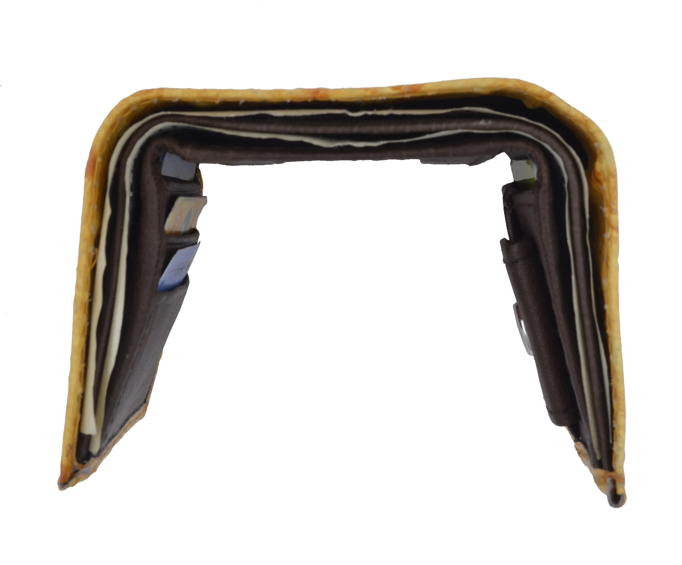 Leather Children Trifold Wallet Kids Aliigator Print 71825 CR