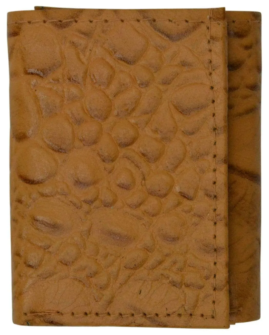 Leather Children Trifold Wallet Kids Aliigator Print 71825 CR
