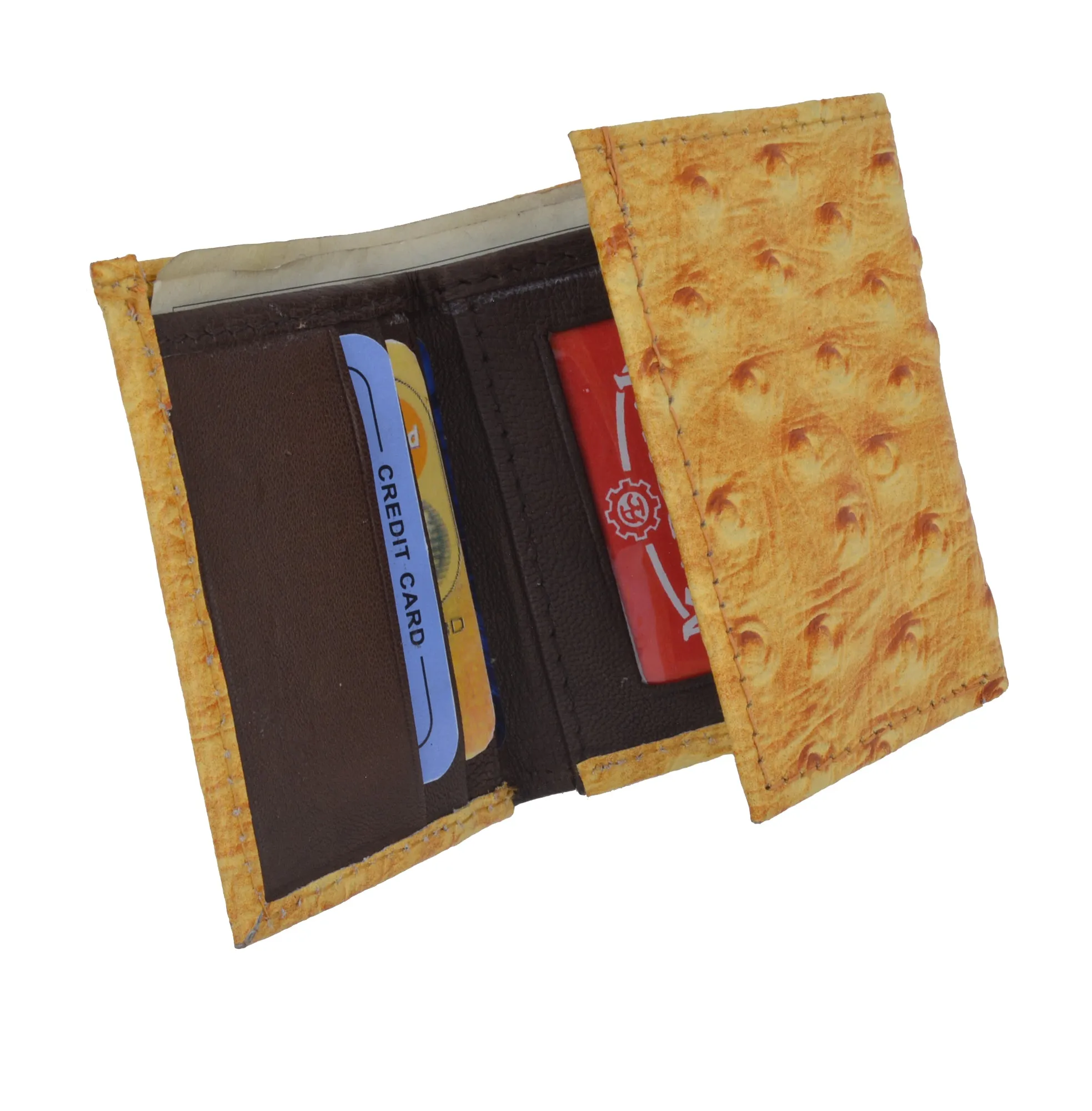 Leather Children Trifold Wallet Kids Aliigator Print 71825 CR
