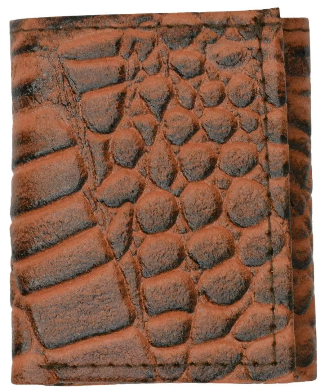Leather Children Trifold Wallet Kids Aliigator Print 71825 CR
