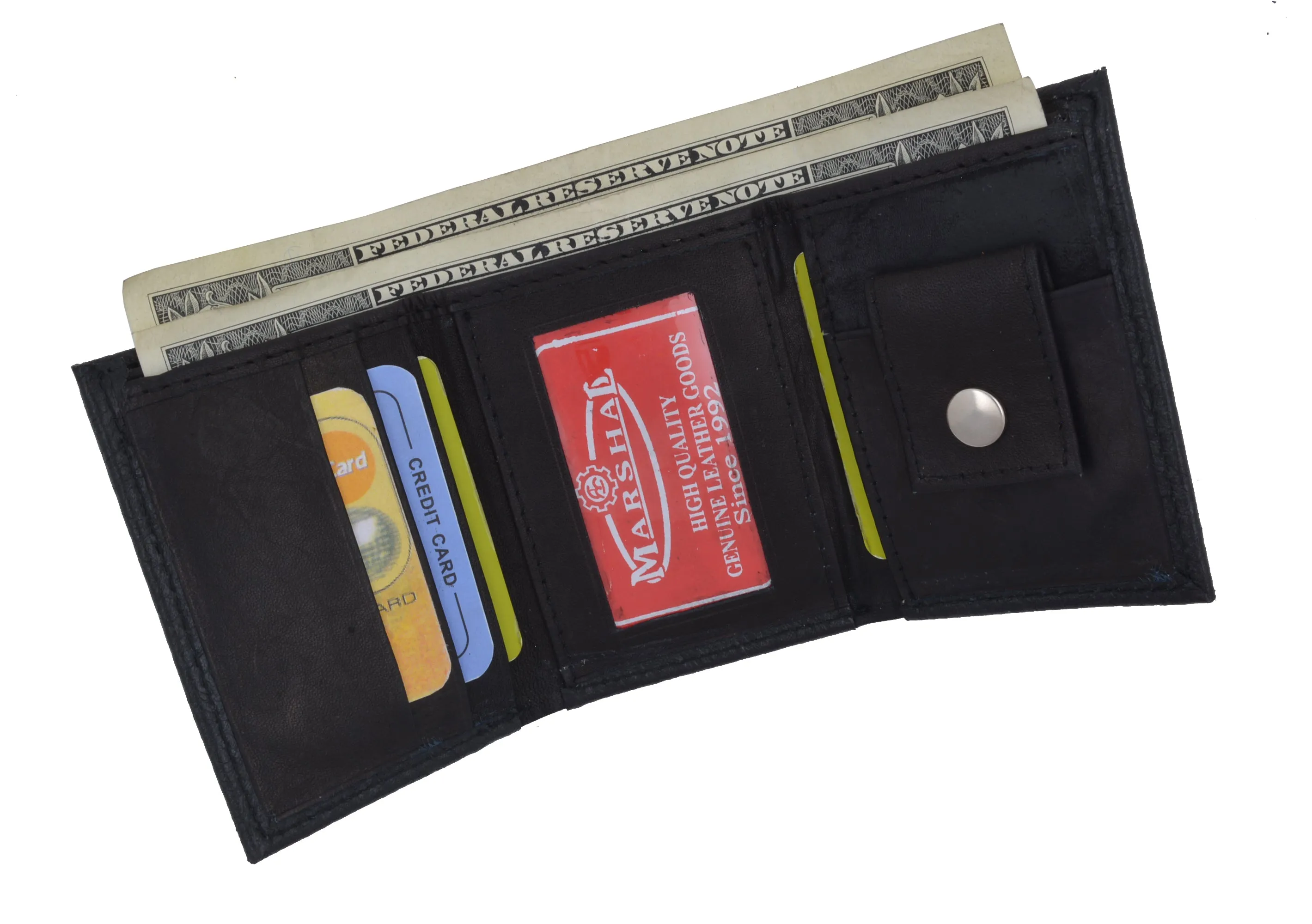 Leather Children Trifold Wallet Kids Aliigator Print 71825 CR