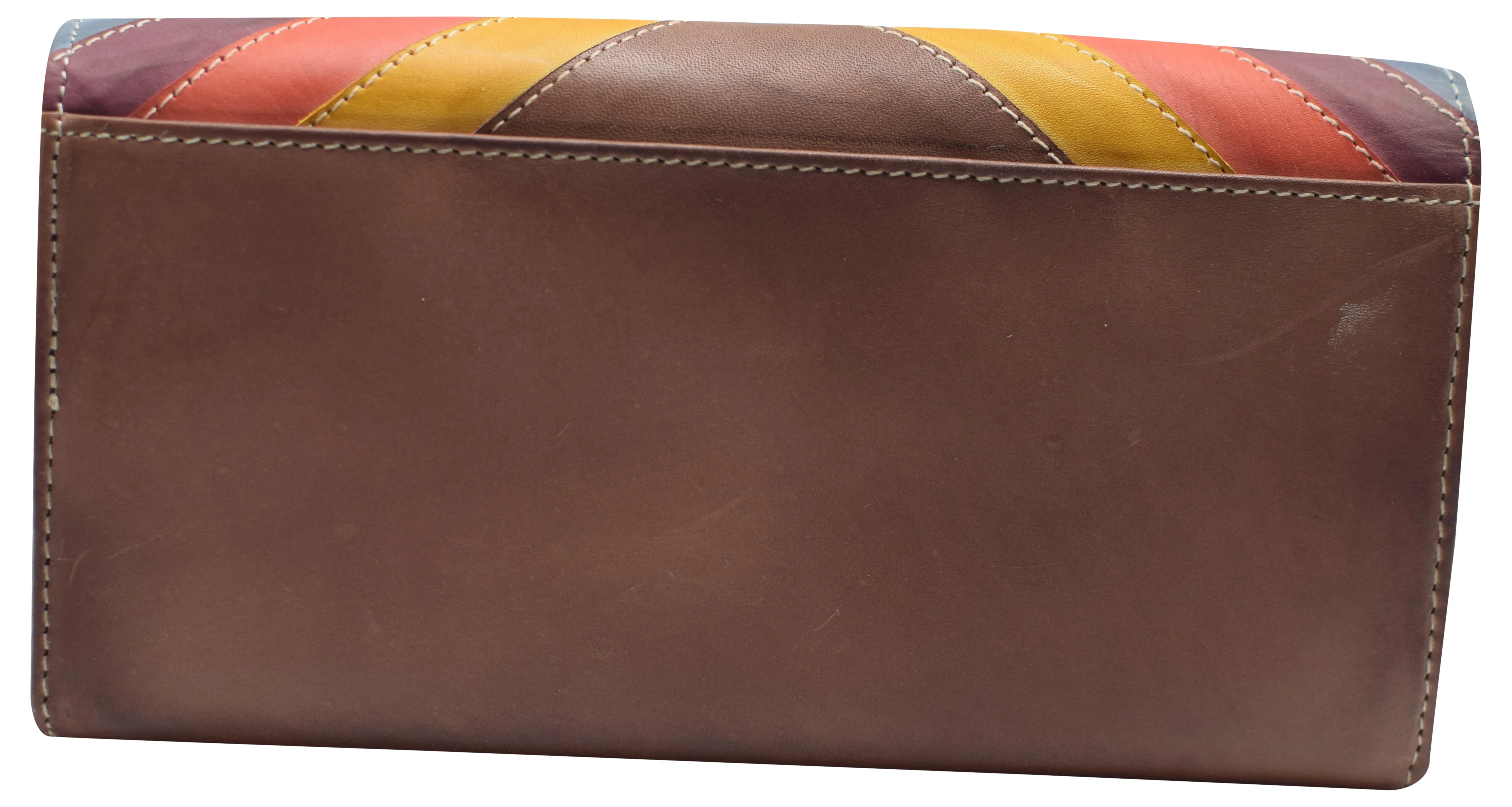 Leather Flap Clutch RFID Wallets For Women - Big Womens Wallet Accordion Purse Organizer Zip Coin Pouch For Women Gift