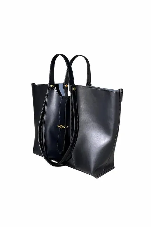 Leather Tote Shoulder Bag