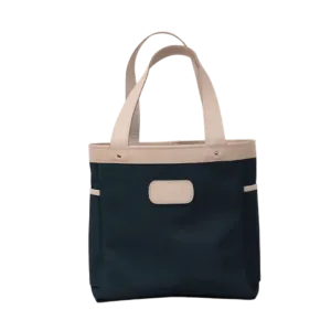 Left Bank- Navy Coated Canvas