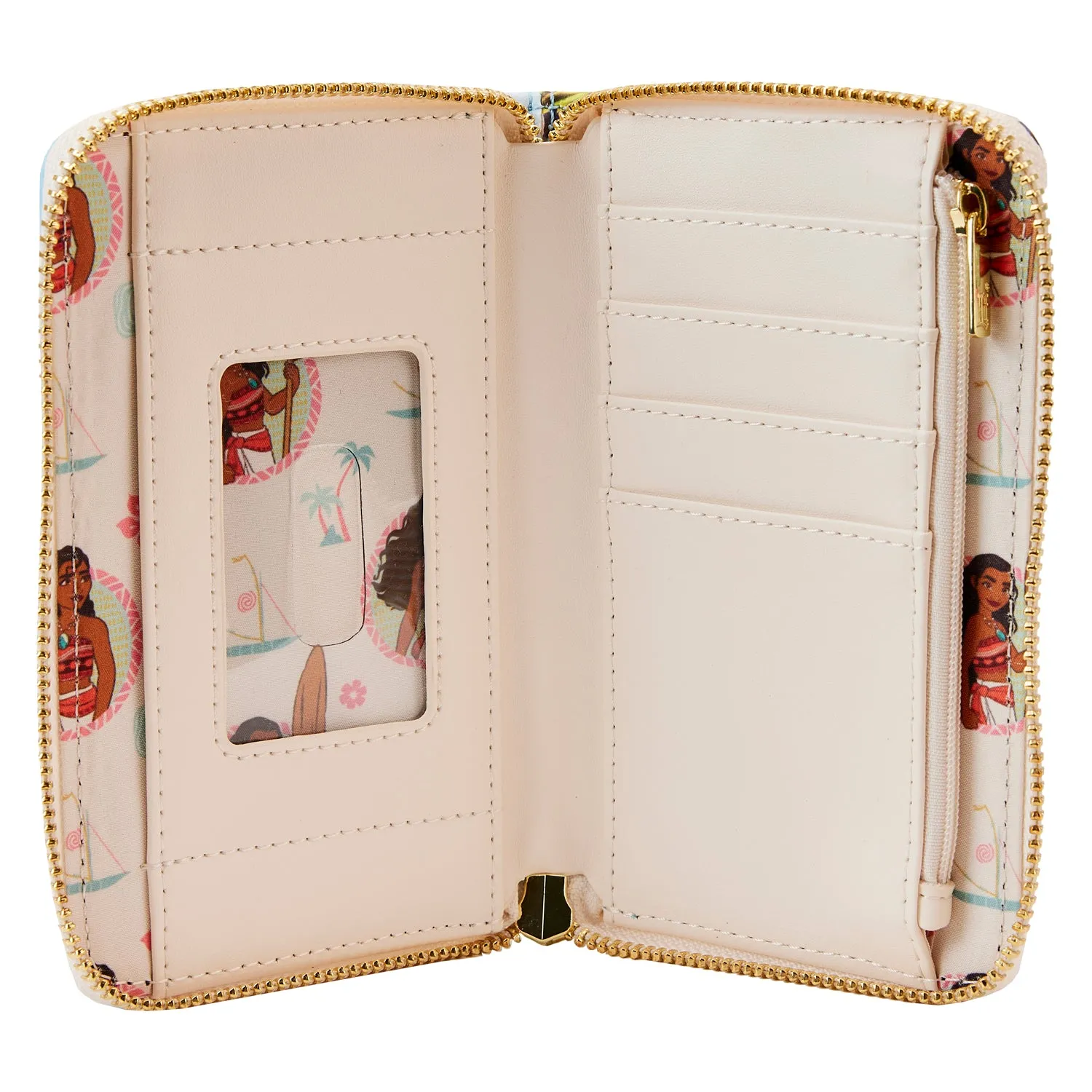 LF Disney Moana Princess Scene Series Ziparound Wallet