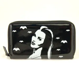 Lily Munster Zipper Wallet