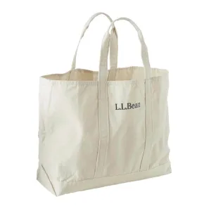 LL Bean Plain Canvas Tote Cotton