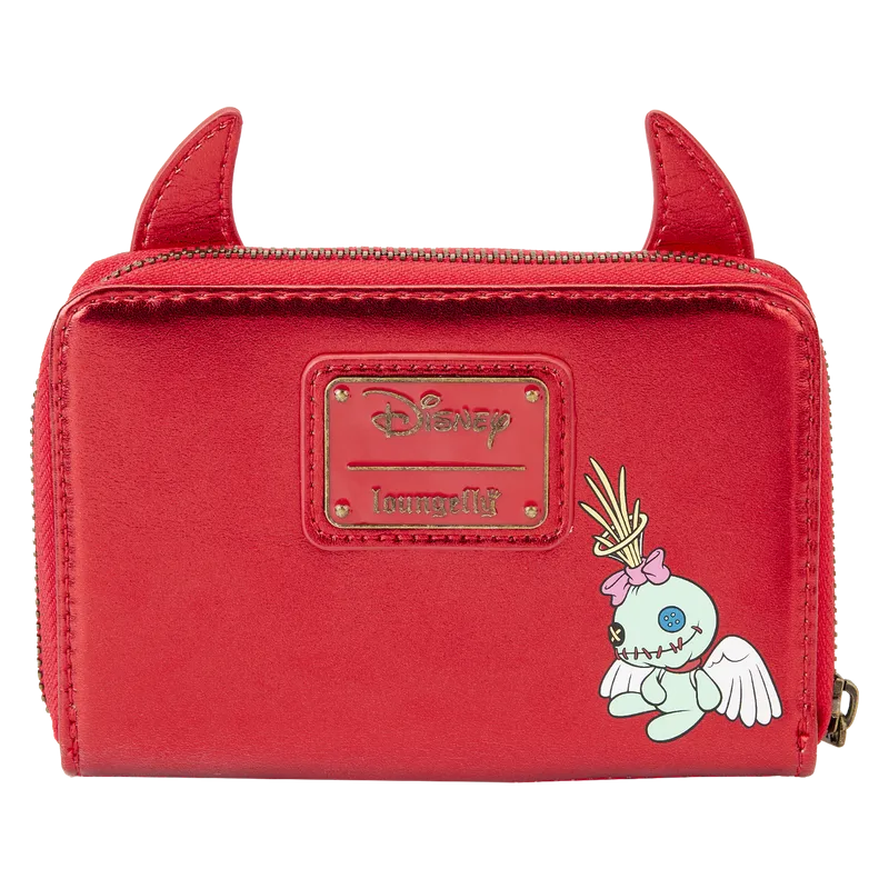 Loungefly Disney Stitch Devil Cosplay Zip-Around Wallet