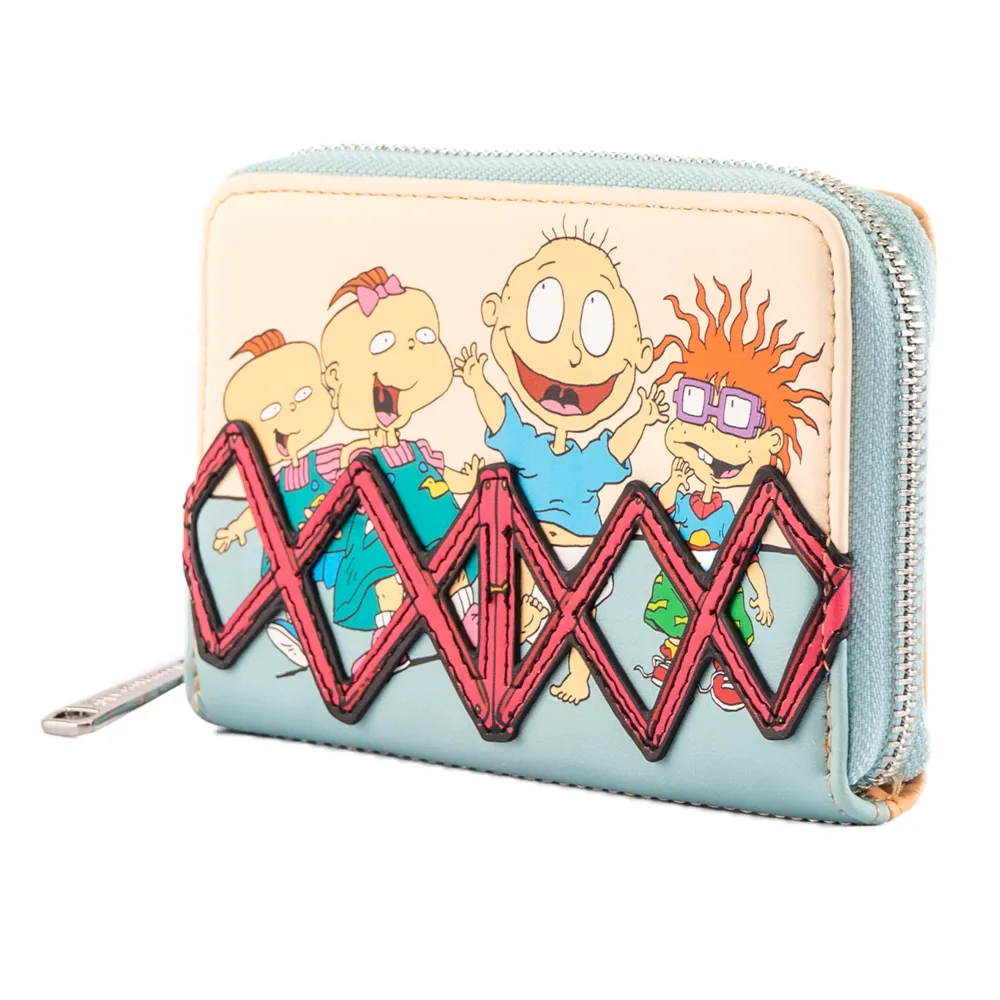 Loungefly Nickelodeon Rugrats 30th Anniversary Babies Zip Around Wallet