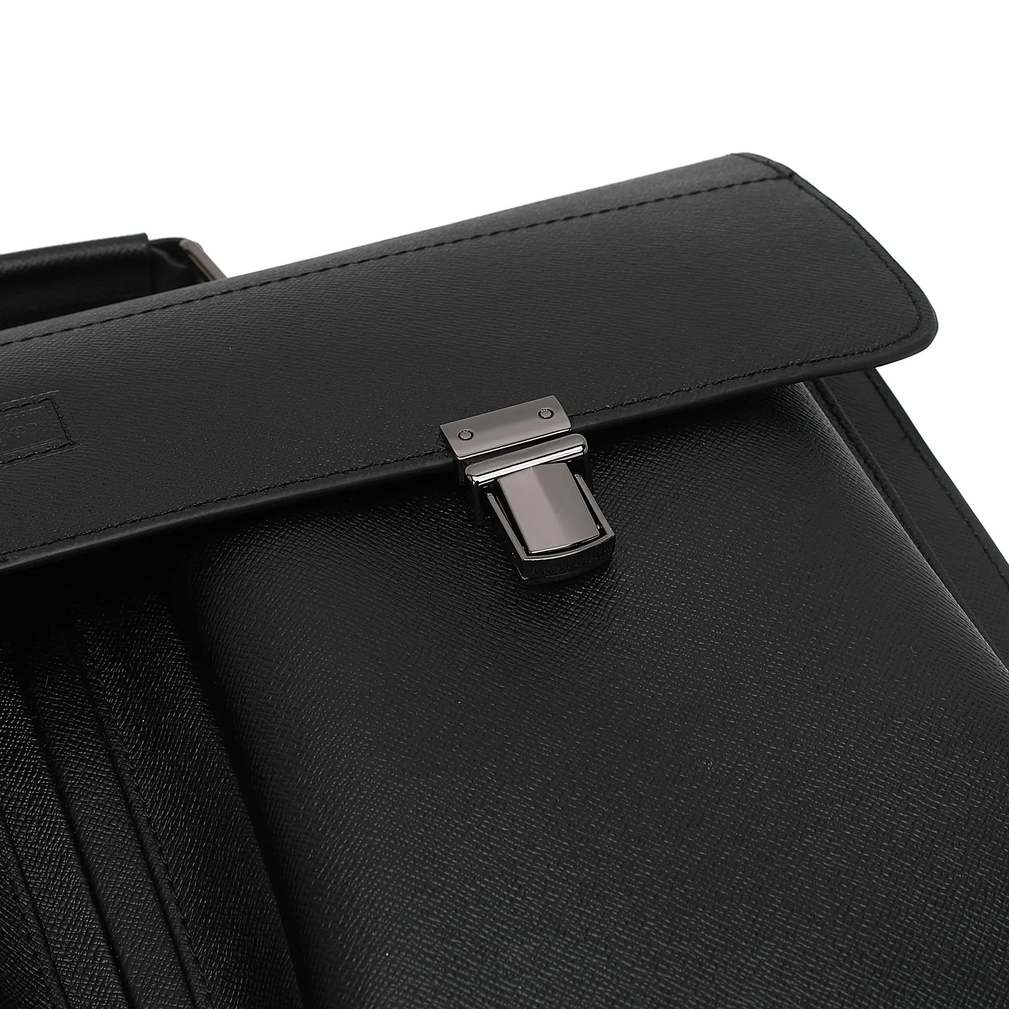 Men Leather Laptop Bag / Briefcase / Messenger Bag - VVN 10005