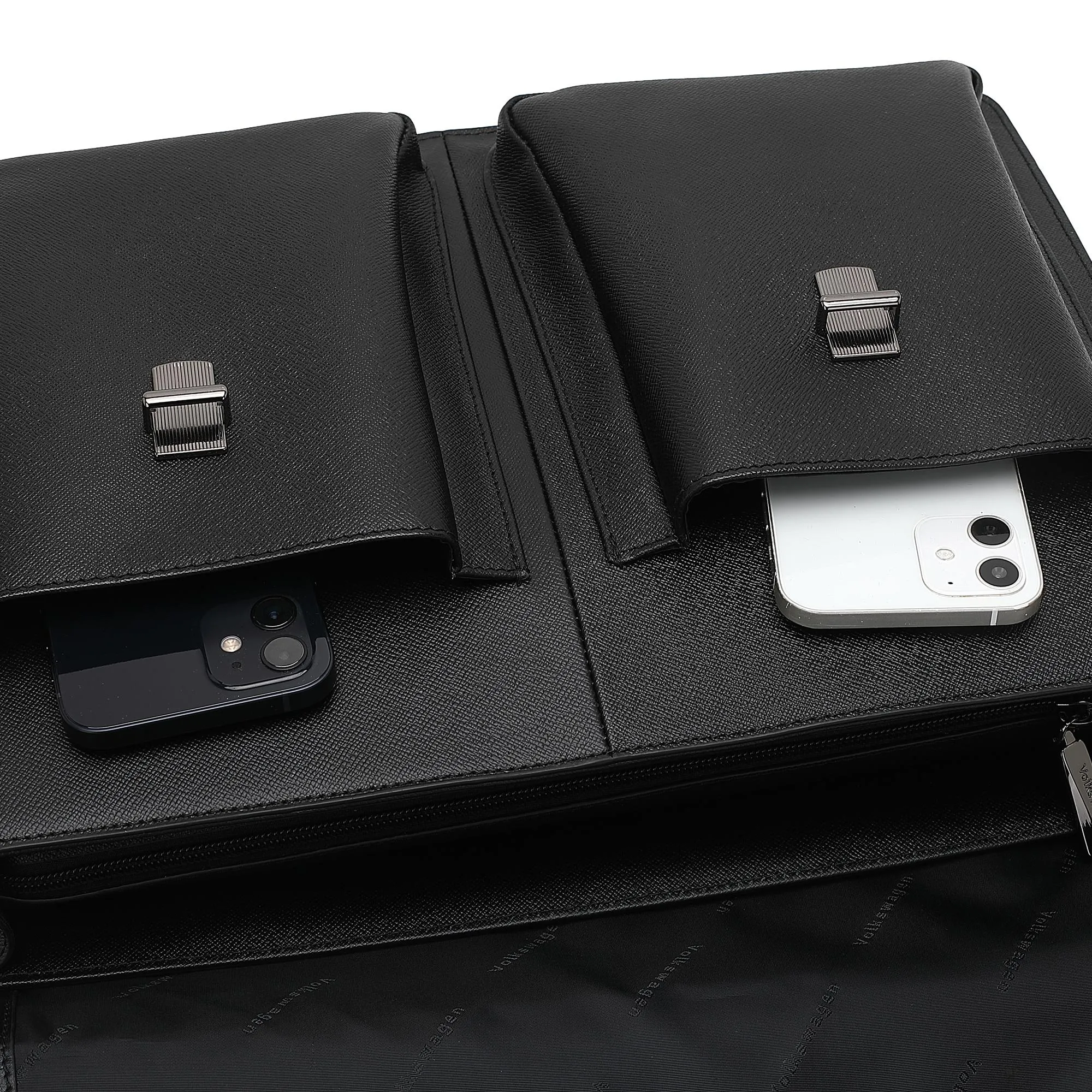 Men Leather Laptop Bag / Briefcase / Messenger Bag - VVN 10005