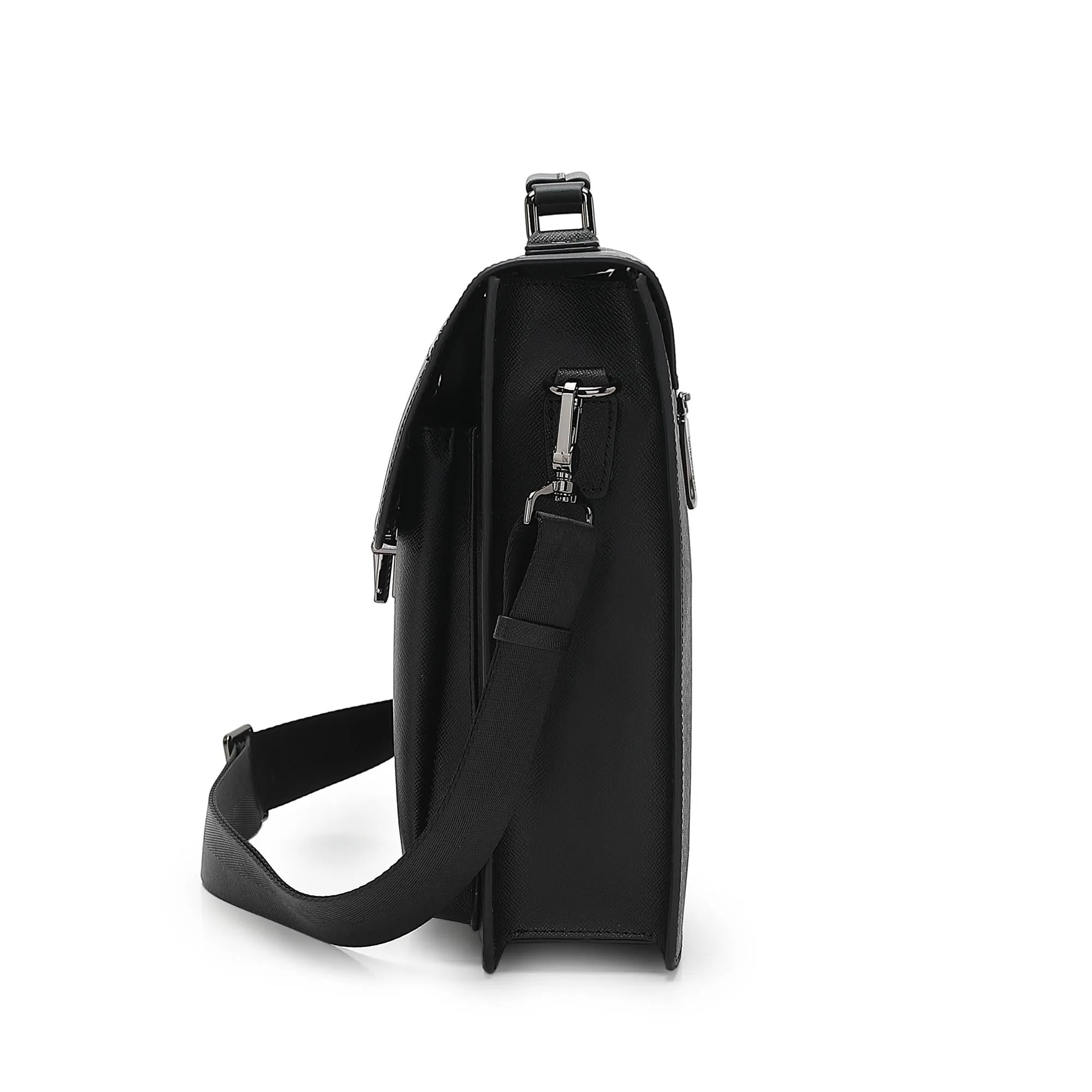 Men Leather Laptop Bag / Briefcase / Messenger Bag - VVN 10005