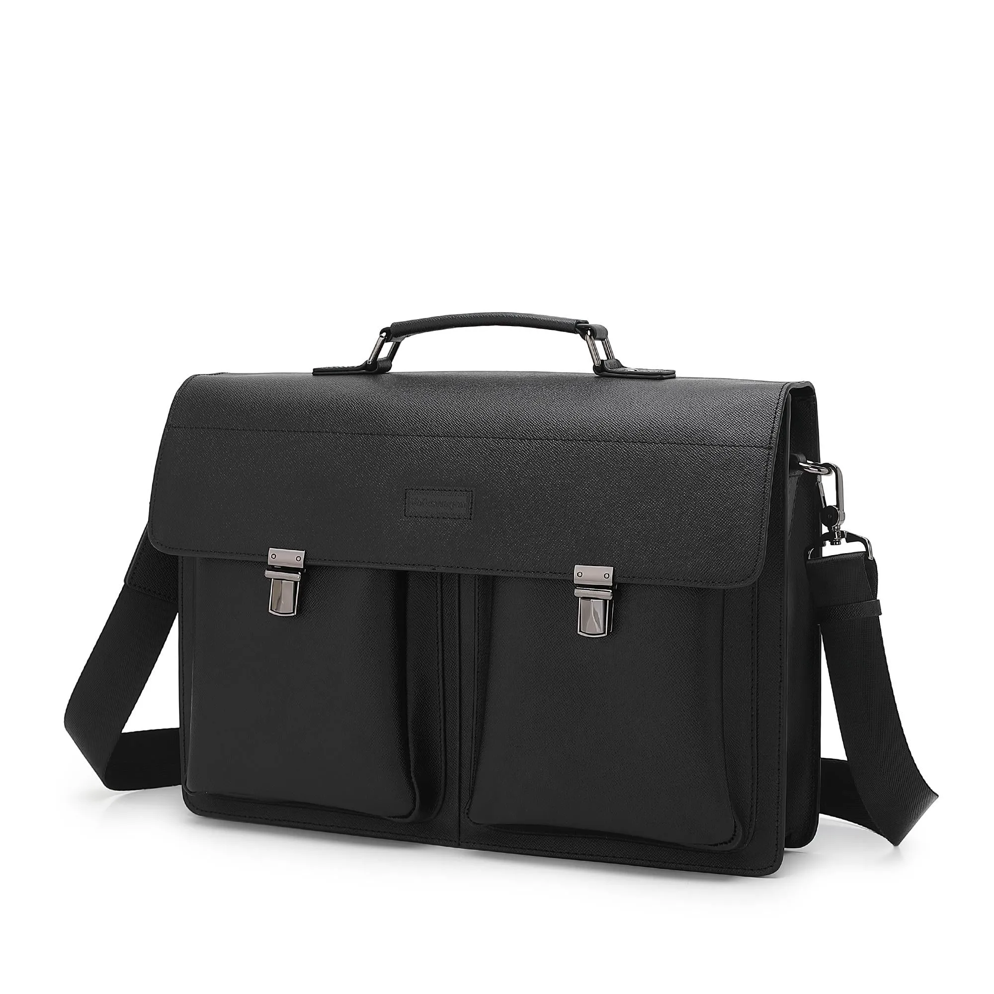 Men Leather Laptop Bag / Briefcase / Messenger Bag - VVN 10005