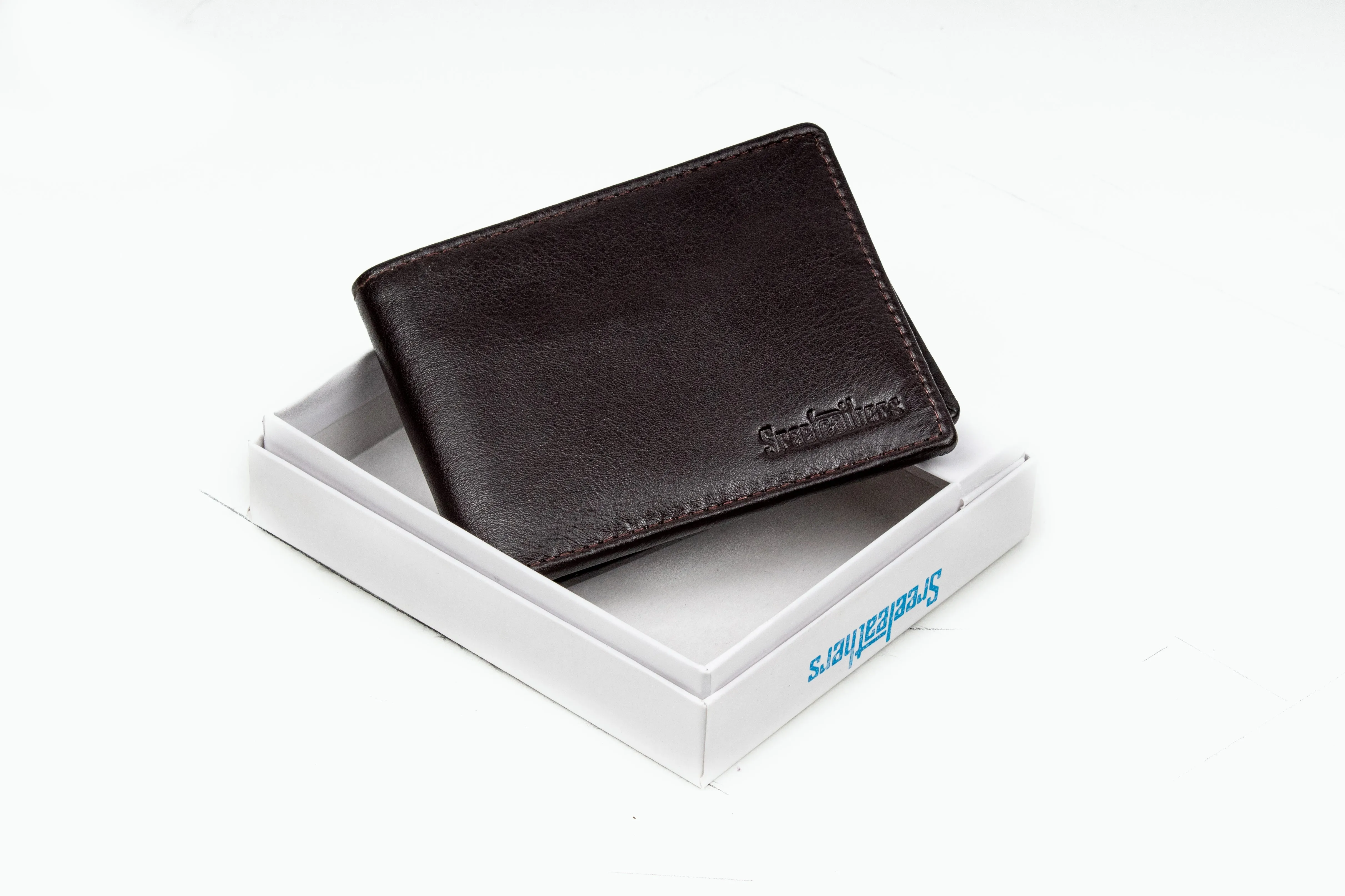 MENS LEATHER WALLET 33609 (BLACK)