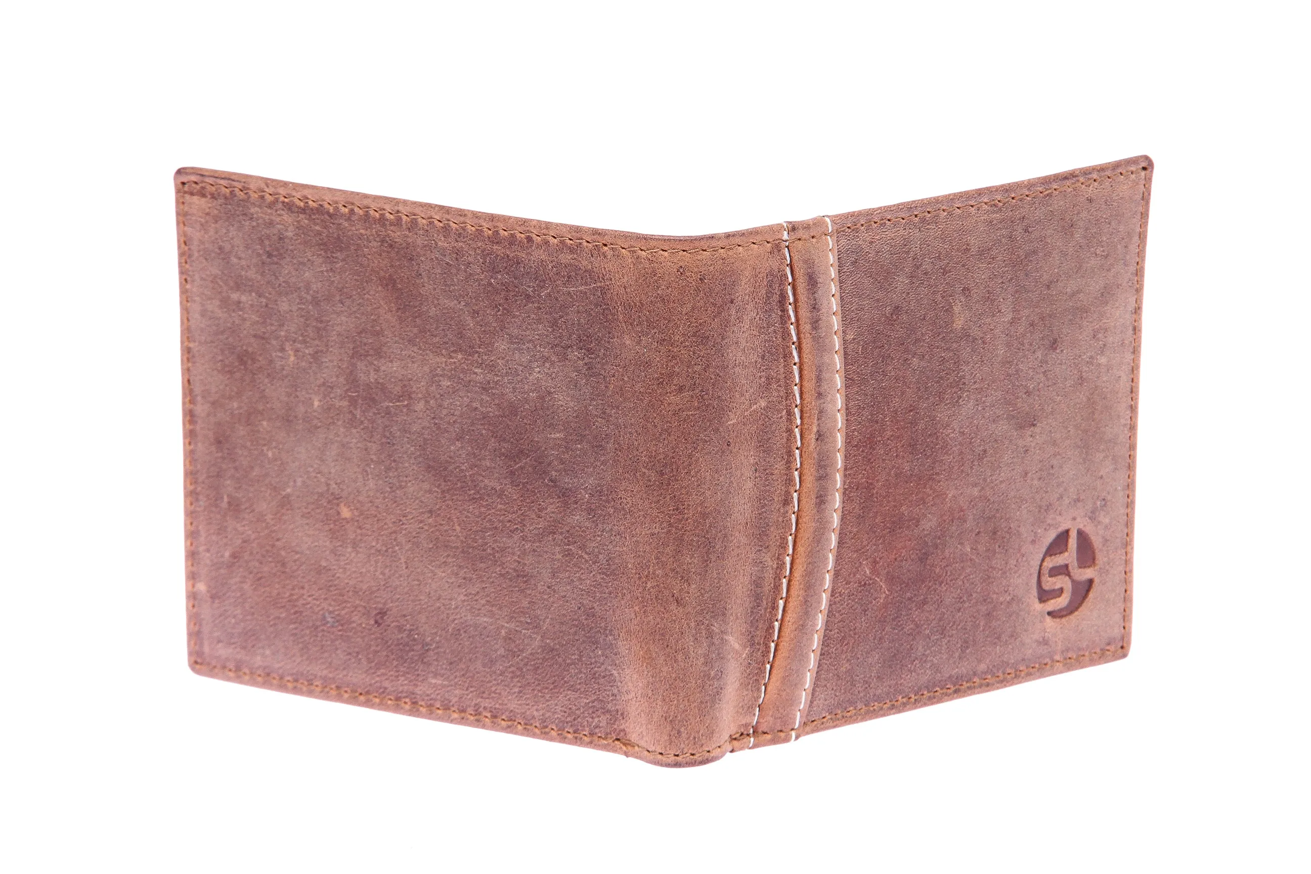 Mens leather wallet 92919