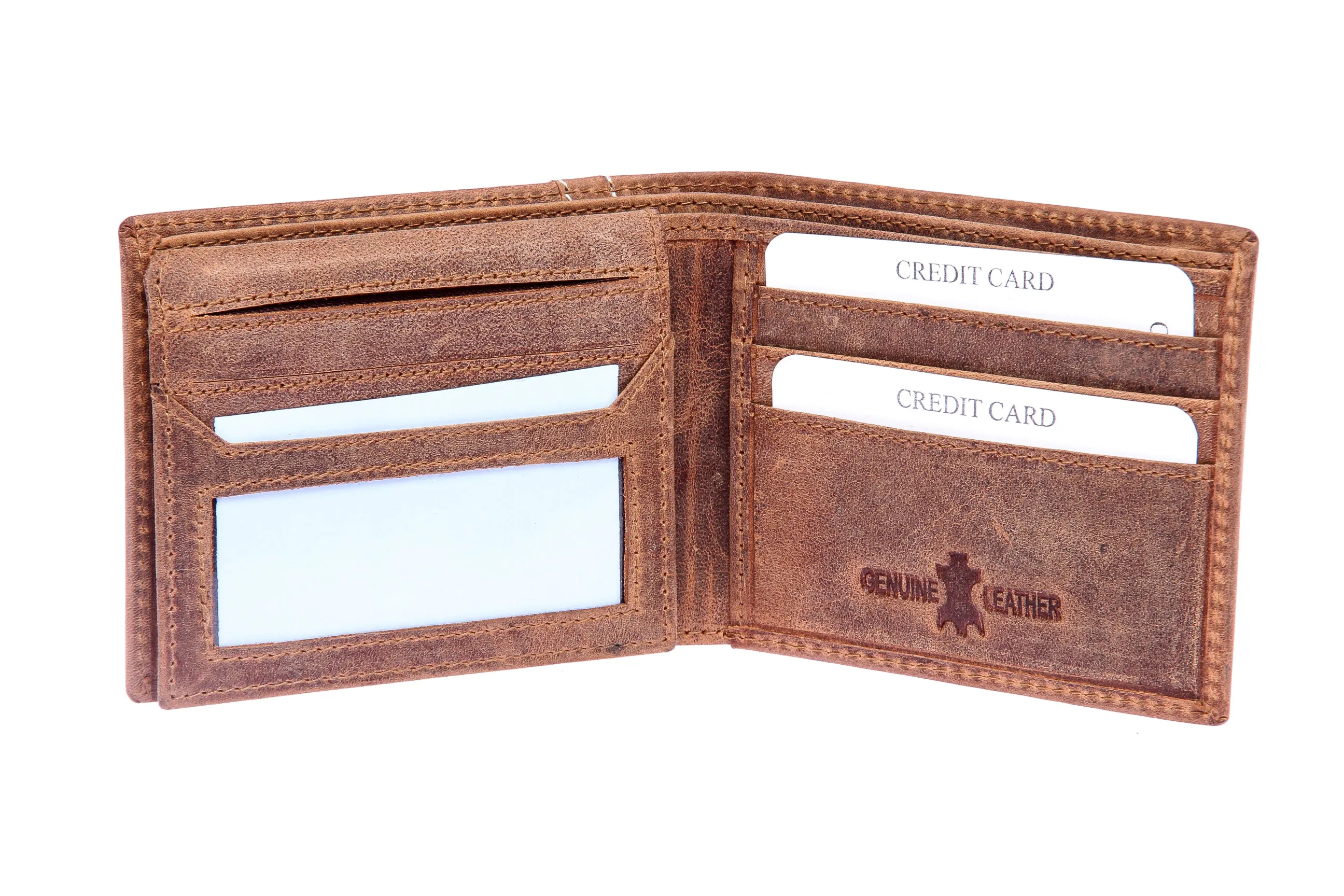 Mens leather wallet 92919