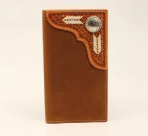 MENS RODEO WALLET WITH RAWHIDE LACING