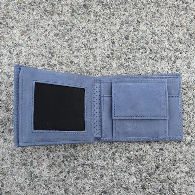 Men's Suede/Leather Wallets with Mola Decoration