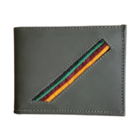 Men's Suede/Leather Wallets with Mola Decoration