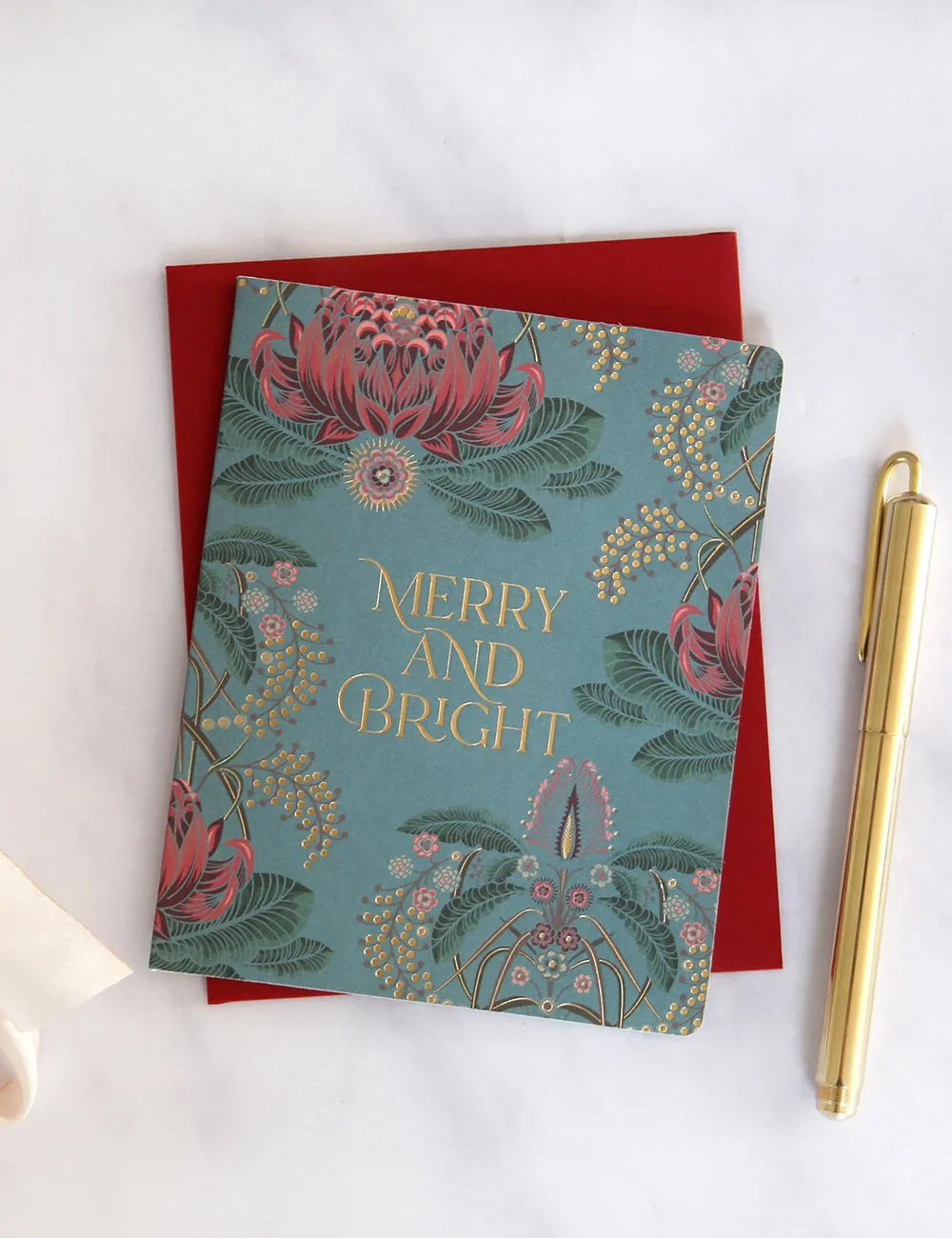 'Merry & Bright' Card