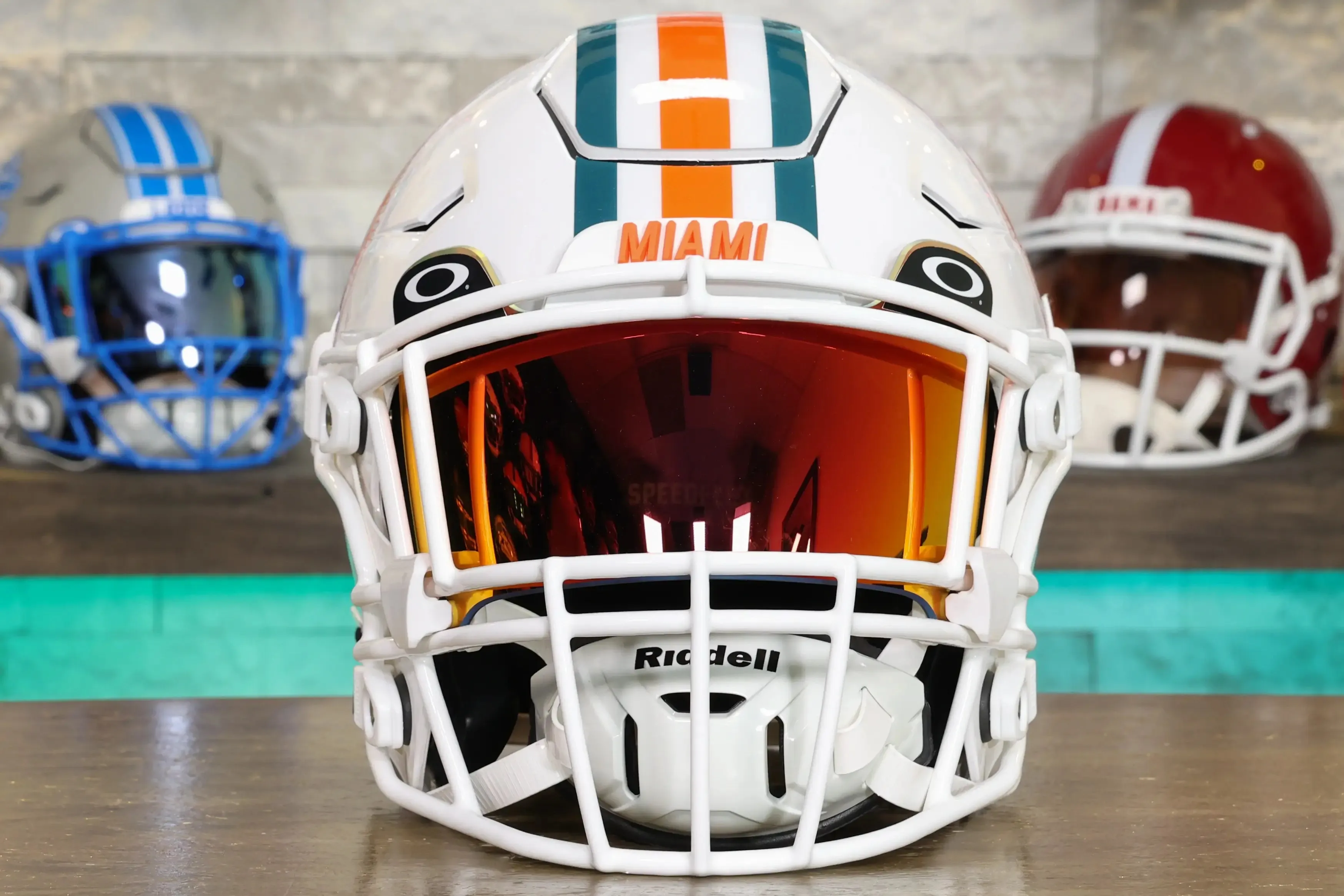 Miami Dolphins Riddell SpeedFlex Helmet - Throwback - GG Edition