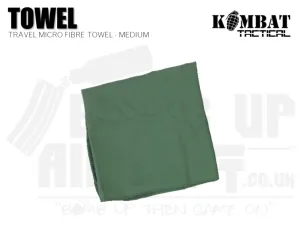 Microfibre Travel Towel - Medium - Olive Green