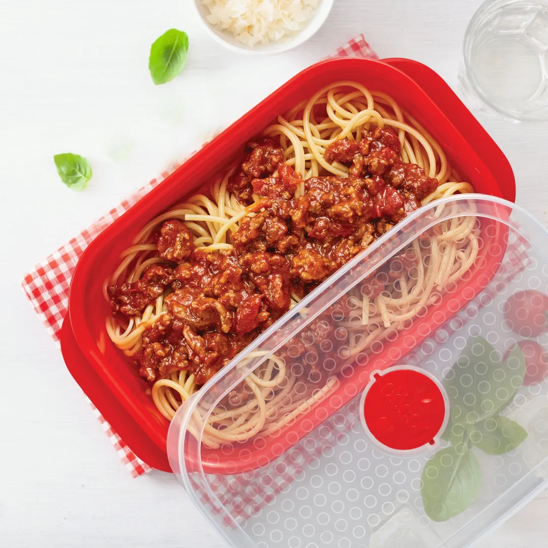 Microwavable Container, Oblong, 900ml, 3pk
