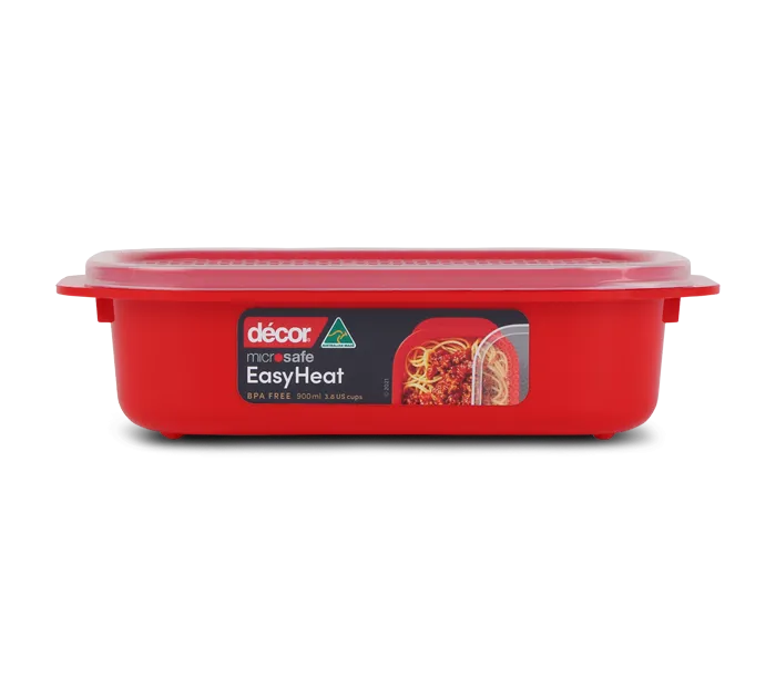 Microwavable Container, Oblong, 900ml