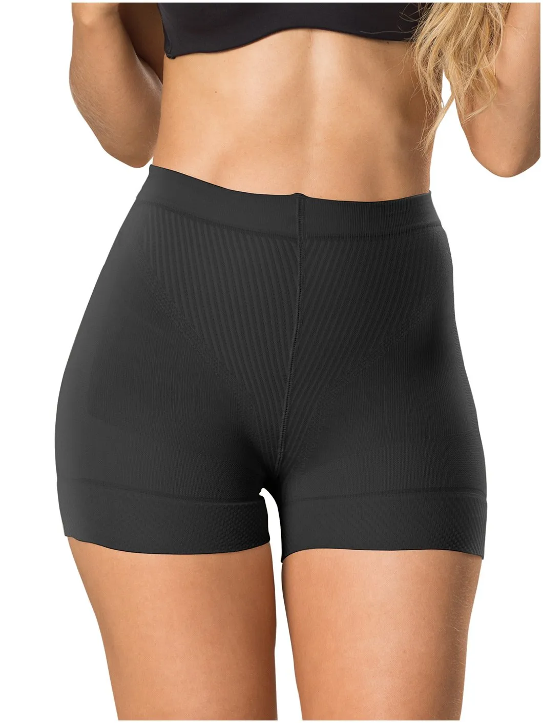 Mid Thigh Tummy Control Shaping Shorts for Fupa Laty Rose 21996