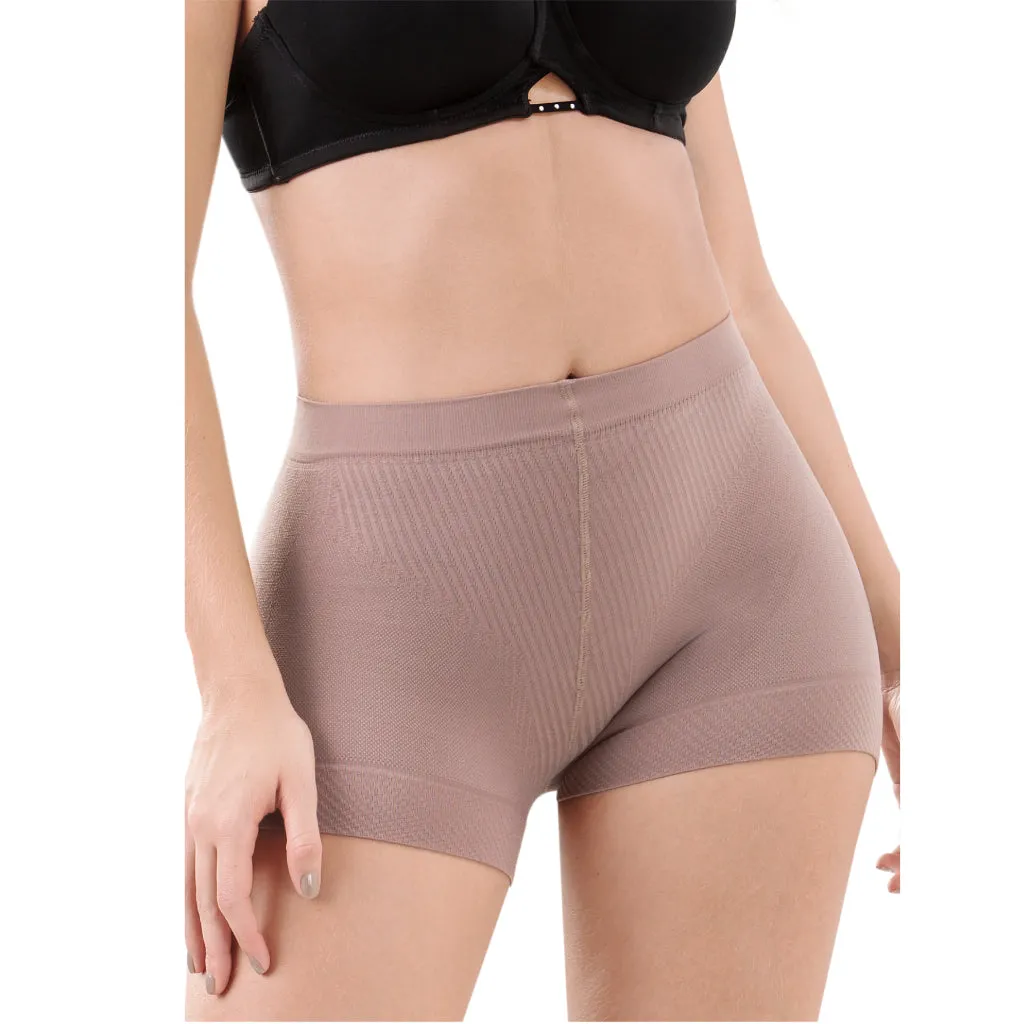 Mid Thigh Tummy Control Shaping Shorts for Fupa Laty Rose 21996