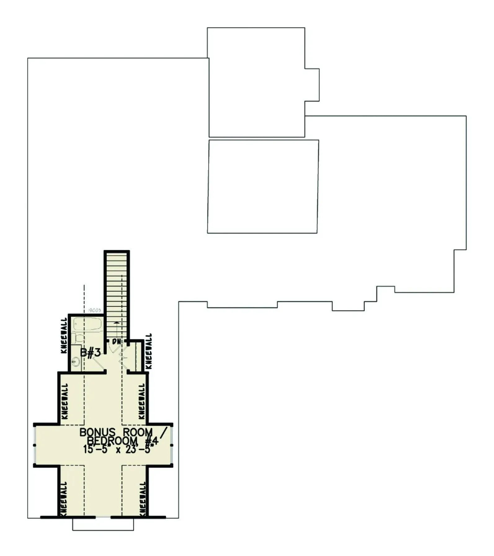 Modern home with three bedrooms, bonus room, and spacious layout.