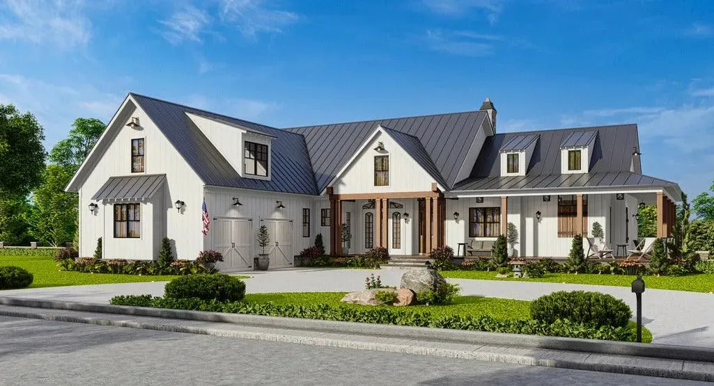 Modern home with three bedrooms, bonus room, and spacious layout.