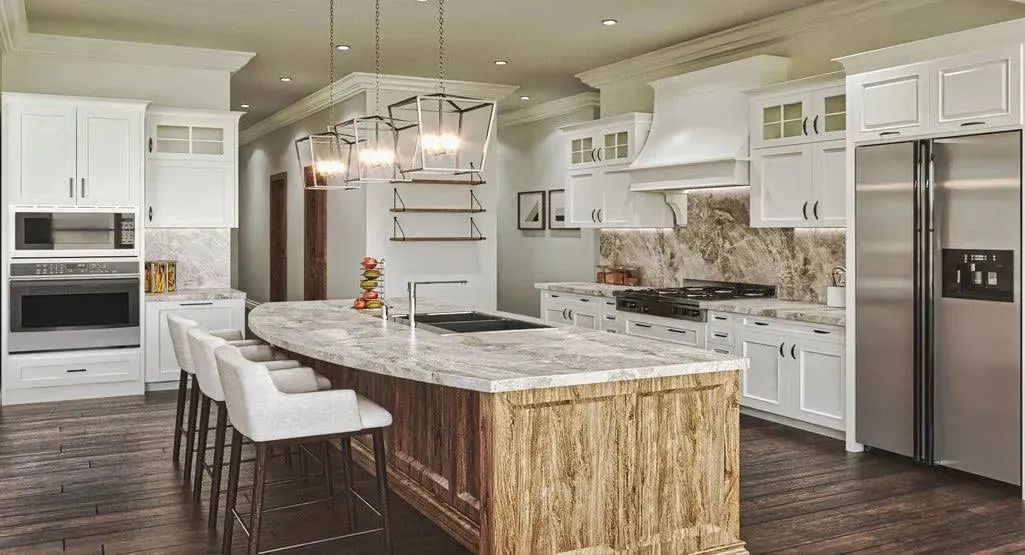Modern home with three bedrooms, bonus room, and spacious layout.