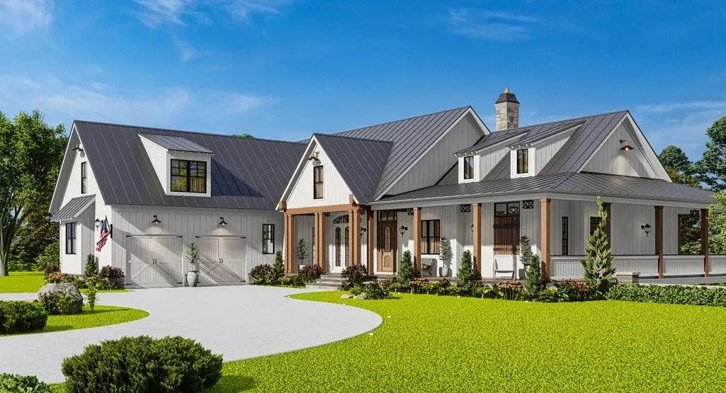 Modern home with three bedrooms, bonus room, and spacious layout.