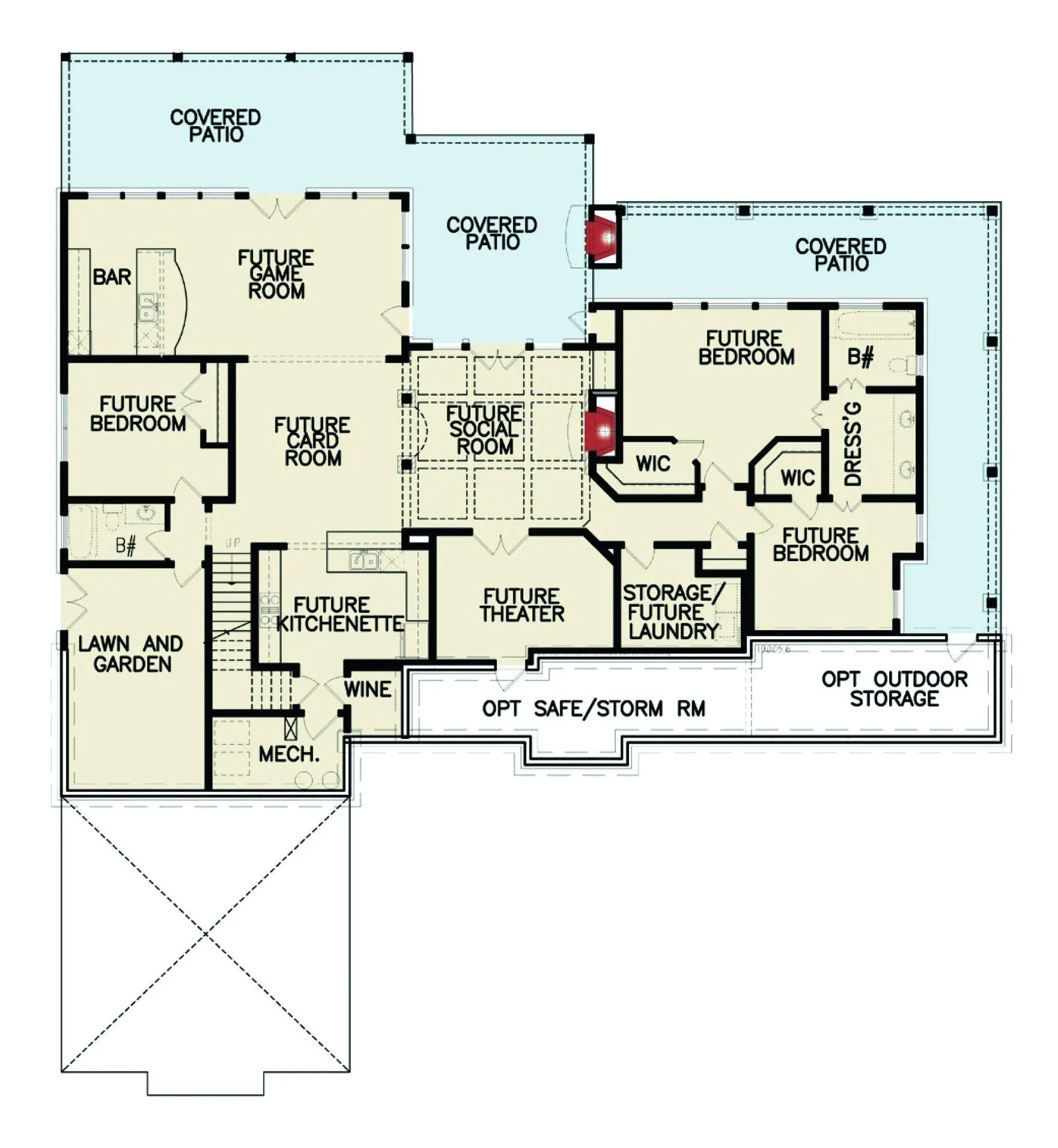 Modern home with three bedrooms, bonus room, and spacious layout.