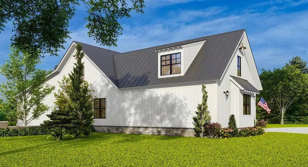 Modern home with three bedrooms, bonus room, and spacious layout.