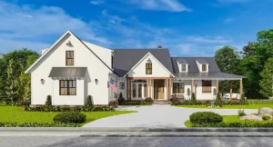 Modern home with three bedrooms, bonus room, and spacious layout.