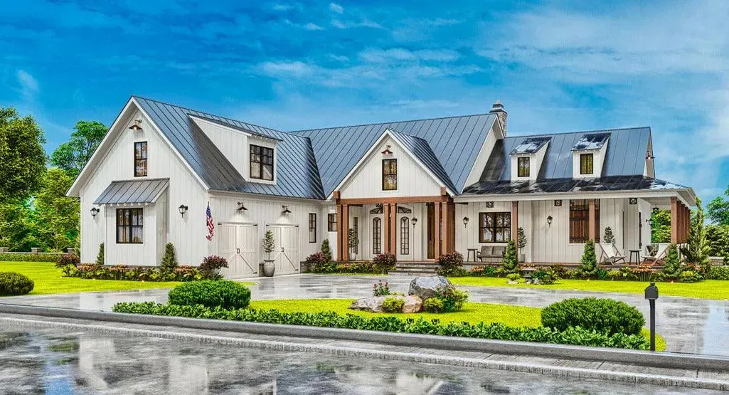 Modern home with three bedrooms, bonus room, and spacious layout.