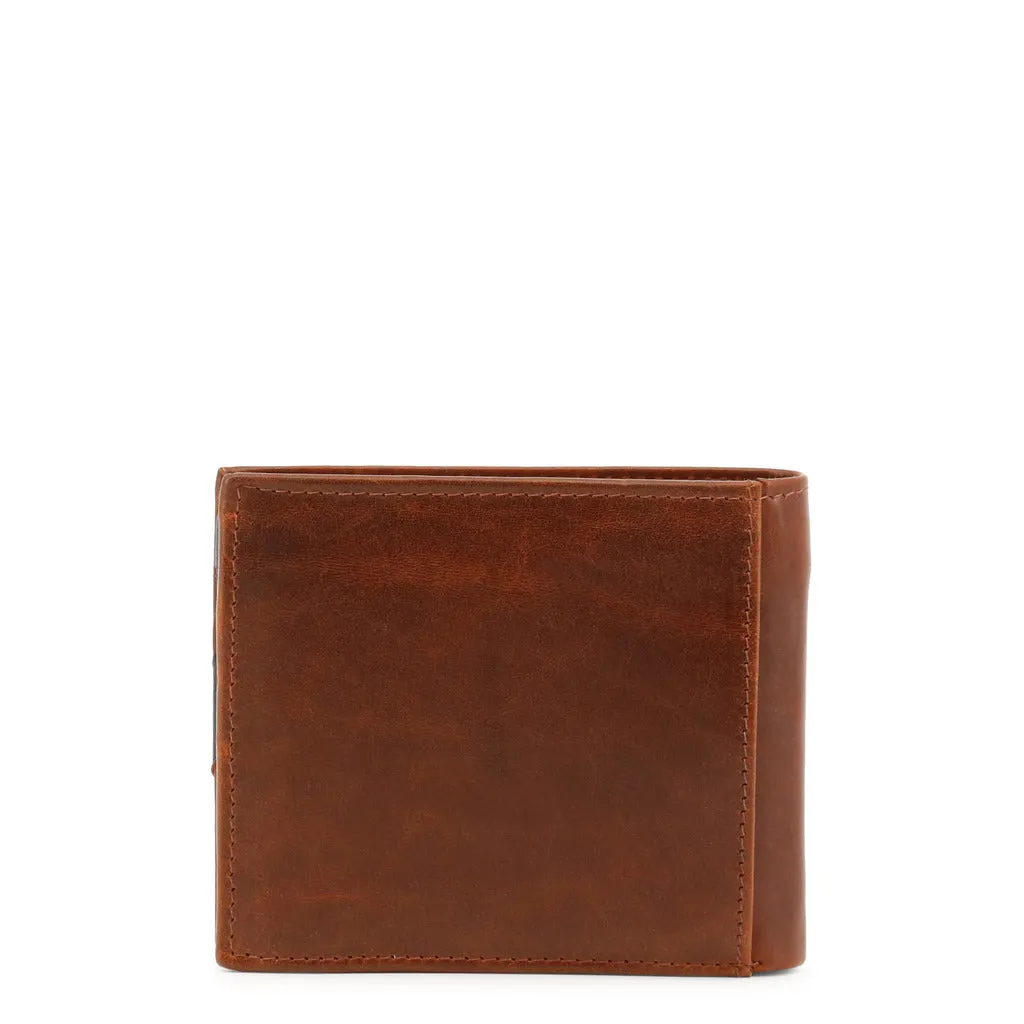 Modern Leather Wallet with Multiple Compartments