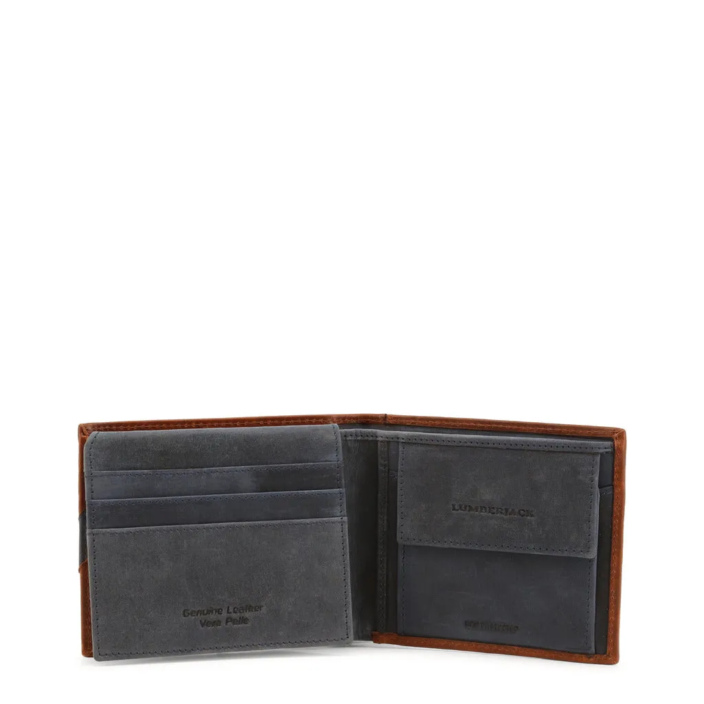 Modern Leather Wallet with Multiple Compartments
