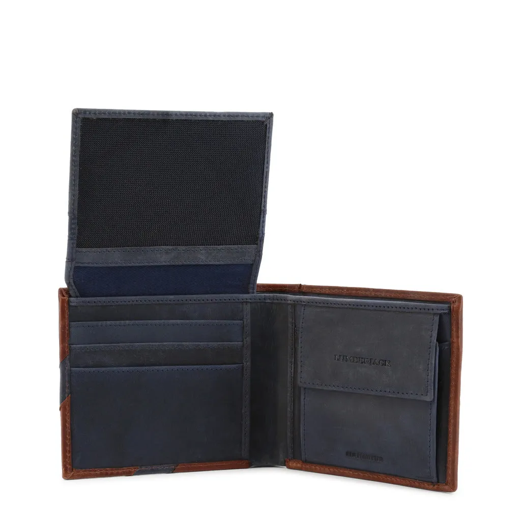 Modern Leather Wallet with Multiple Compartments