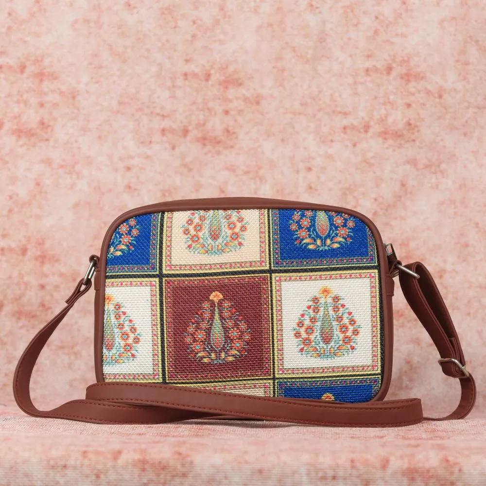 Morbi Floral Motif Sling Bag