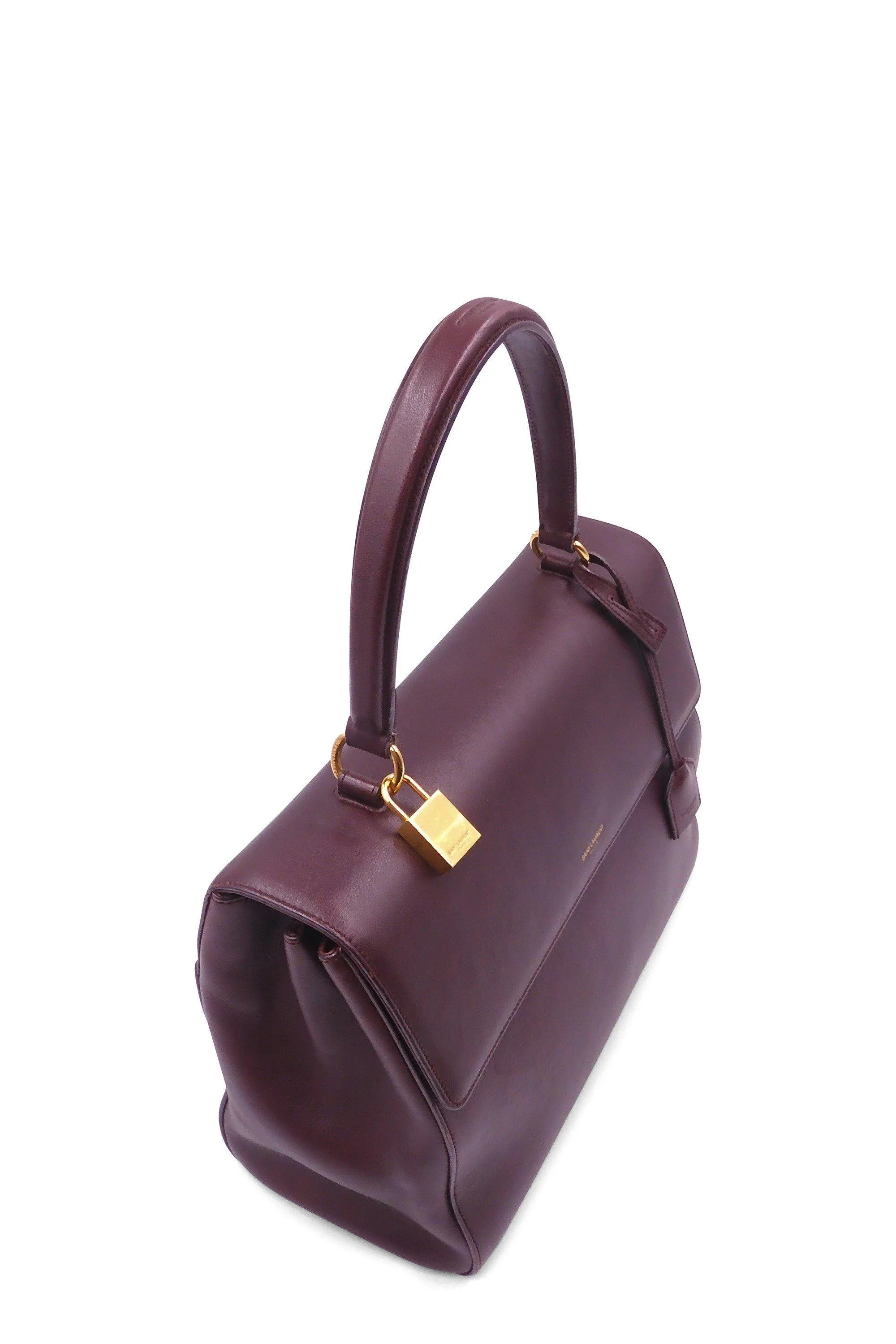 Moujik Top Handle Bag Maroon