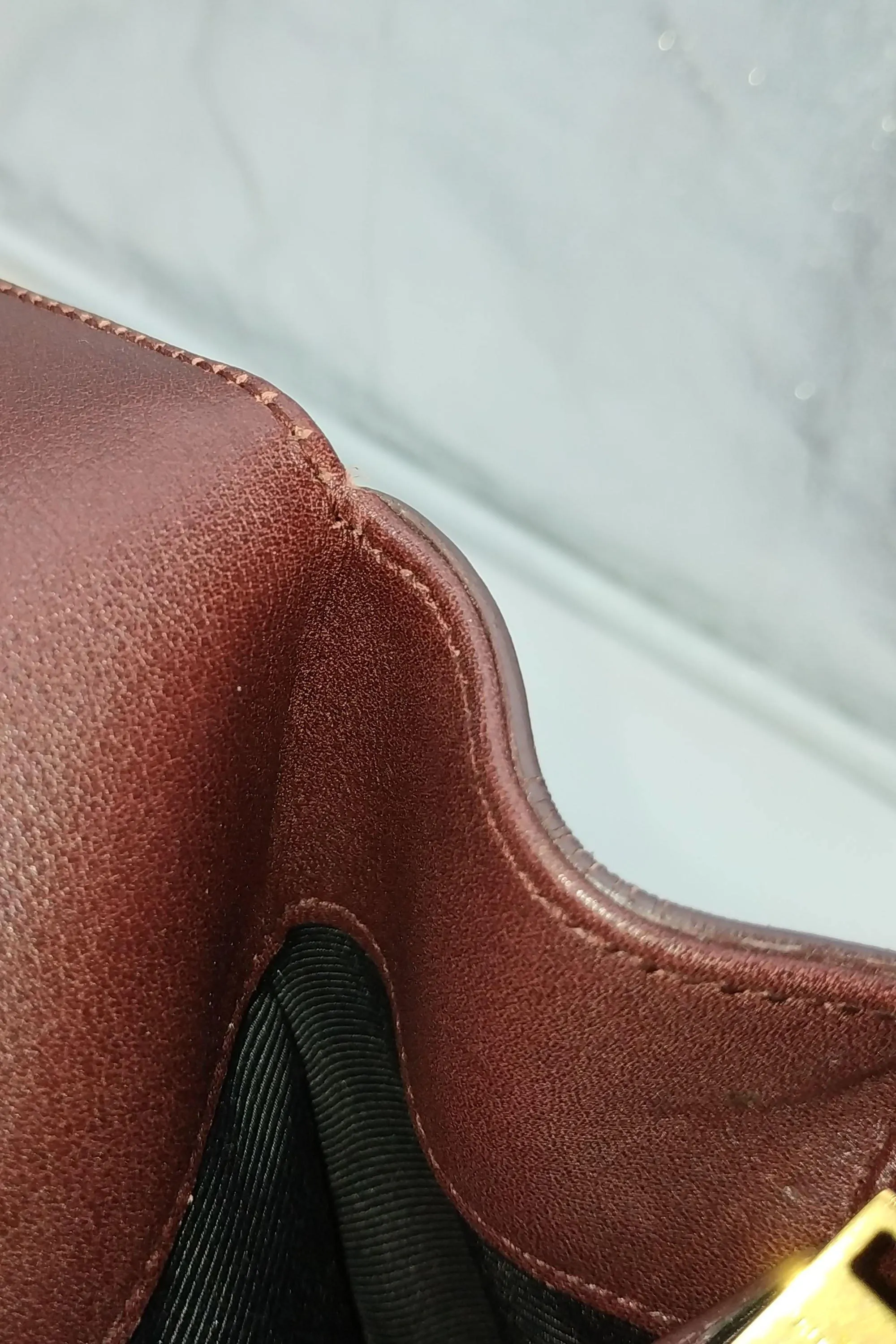 Moujik Top Handle Bag Maroon