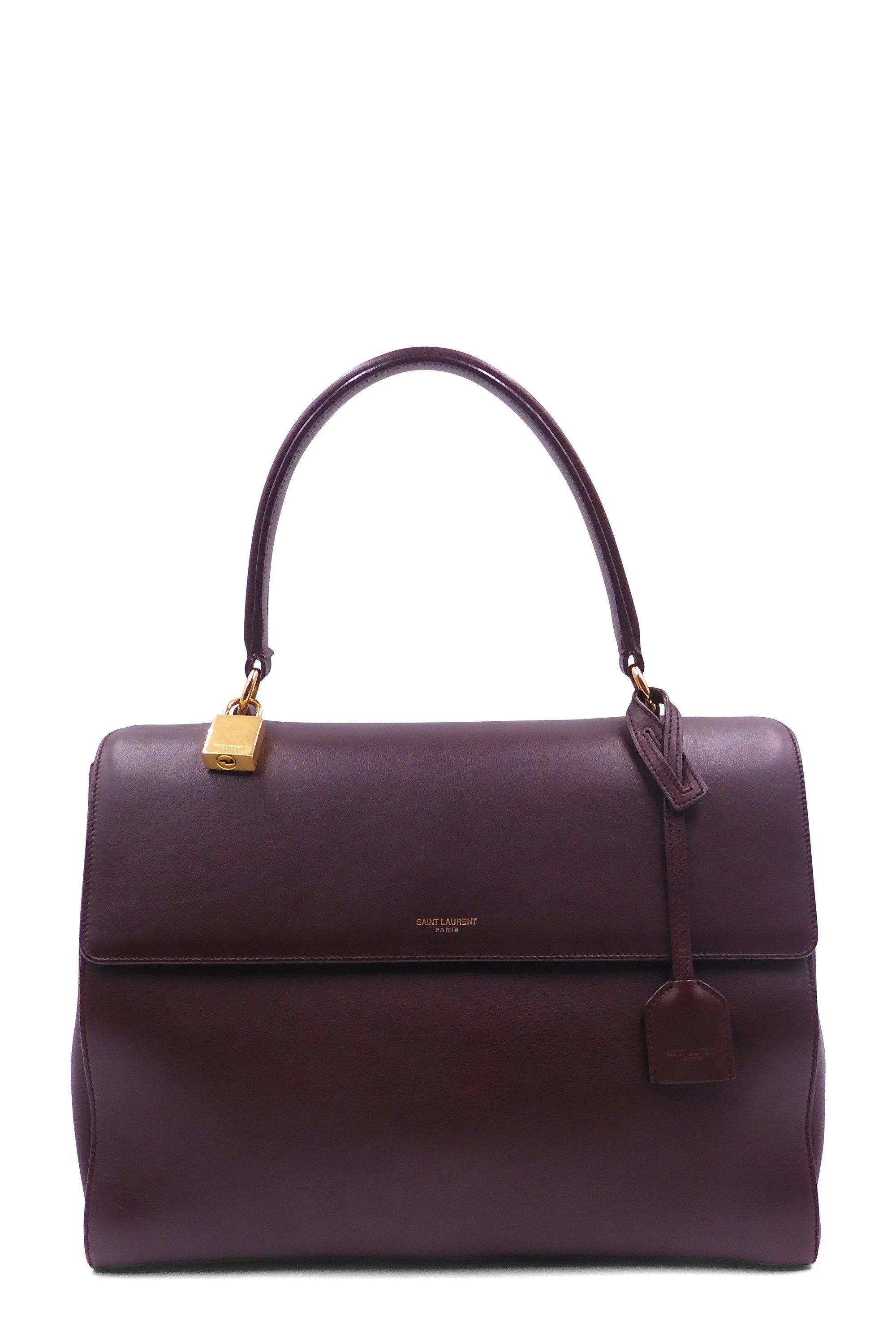 Moujik Top Handle Bag Maroon