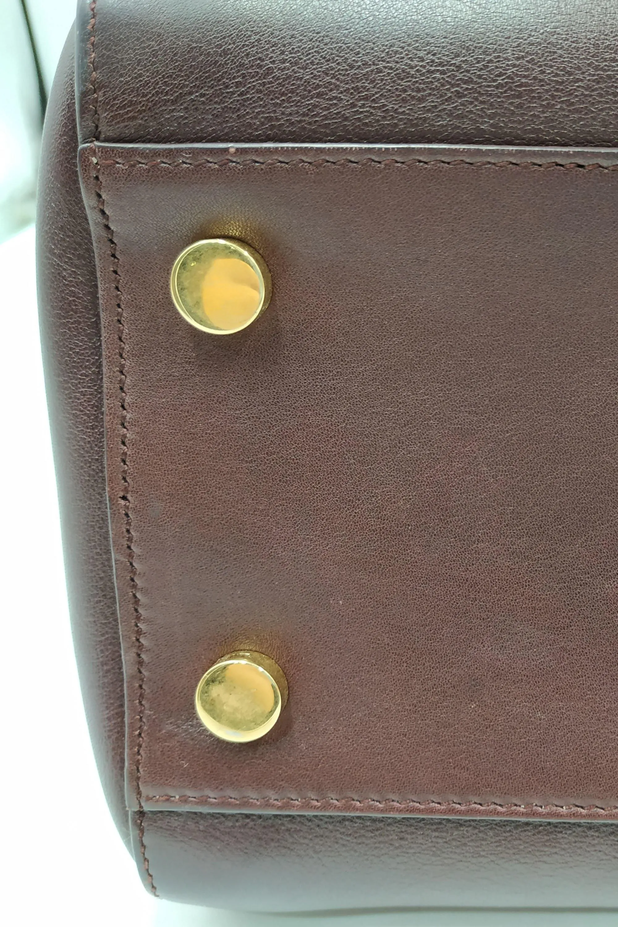 Moujik Top Handle Bag Maroon