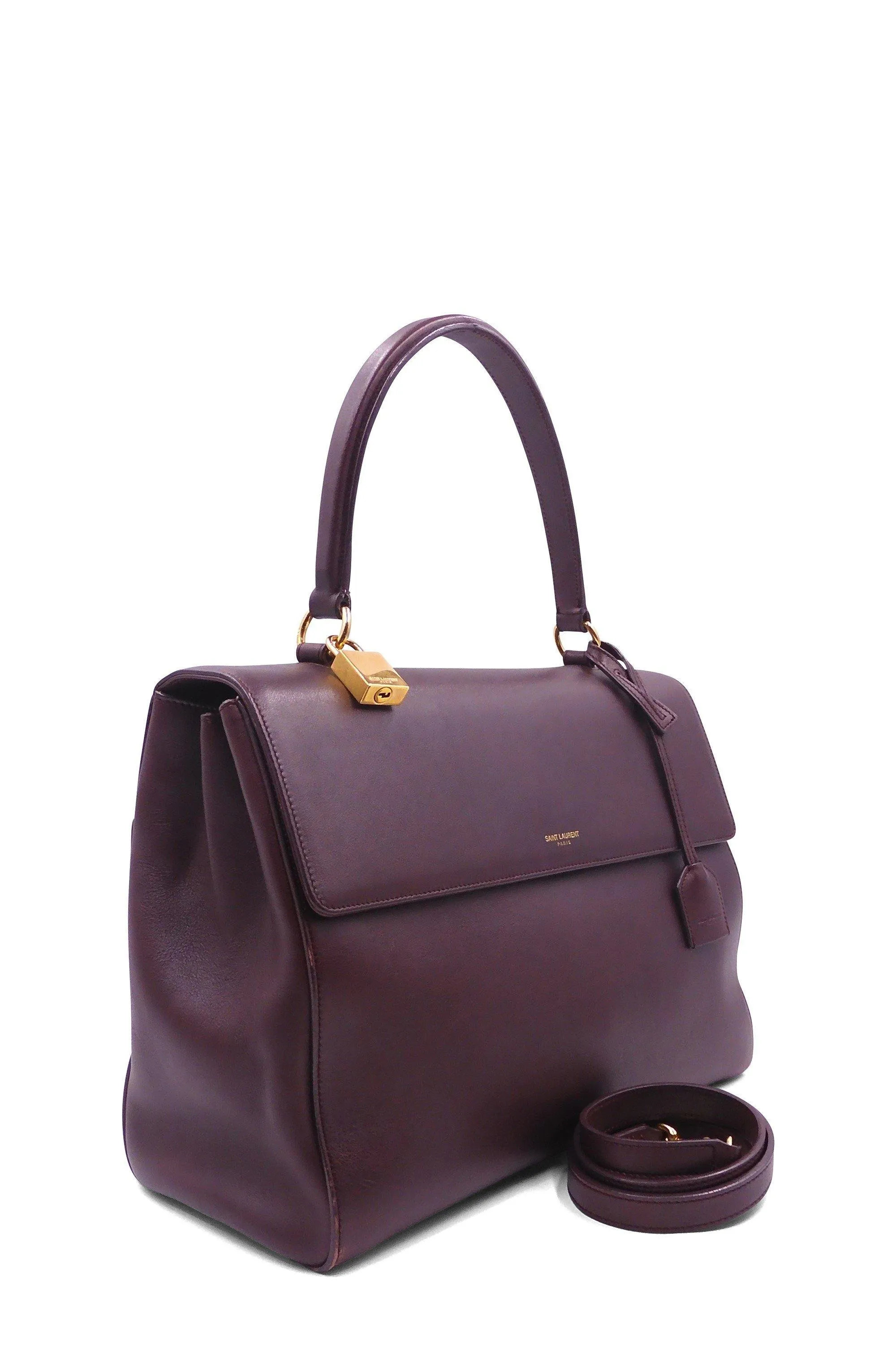 Moujik Top Handle Bag Maroon