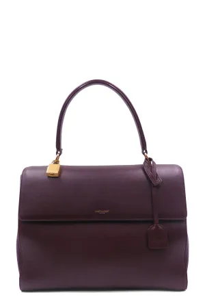 Moujik Top Handle Bag Maroon